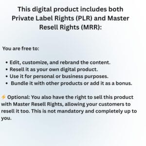 "ChatGPT Made Easy: Beginner’s Guide with Master Resell Rights – Learn AI & Boost Your Skills"