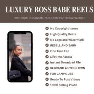 2000+ High-End Boss Babe Reels – Luxury Aesthetic Faceless Marketing Bundle