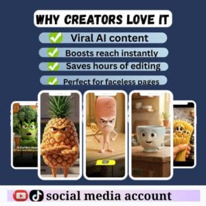 “1200+ AI Talking Object Reels Bundle – Faceless Viral Videos for TikTok, Instagram & YouTube | PLR + MRR Included”