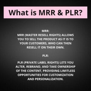 100 Million Digital Products Vault | PLR & Master Resell Rights Included