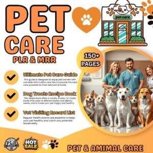 Pet Care Planner Bundle – Complete Organizer Pack (PLR | MRR Digital Download)"