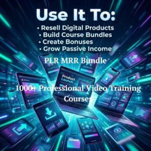 900+ Business & Marketing Video Courses | PLR + MRR Training Library