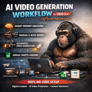 VEO 3 AI Video Generator Automation – n8n Workflow Template (JSON Included)