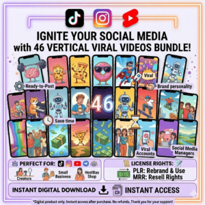 Viral Video Ads Pack Vol. 4 – Funny Social Media Reels & TikTok Growth Bundle"