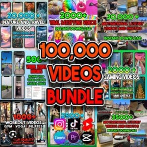 100K+ Viral Reels Empire – AI Animated Content for Social Media (MRR/PLR Ready)