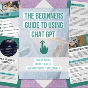 "ChatGPT Made Easy: Beginner’s Guide with Master Resell Rights – Learn AI & Boost Your Skills"