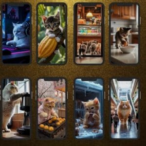 185+ AI Cat Viral Reels Pack – Social Media Content Bundle (PLR | MRR Digital Download)"