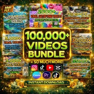 100K+ Viral Reels Empire – AI Animated Content for Social Media (MRR/PLR Ready)