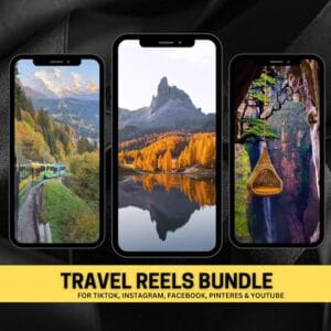 600+ Travel Reels Pack – Faceless Short Videos for TikTok, IG Reels & YouTube Shorts (MRR)