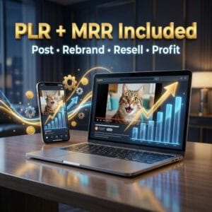 Cat Video Goldmine | 2200+ Hilarious AI & Real Clips for Digital Resale