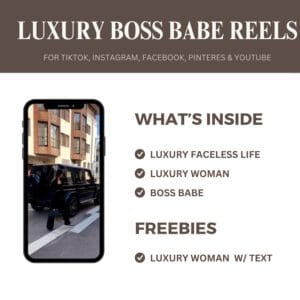 2000+ High-End Boss Babe Reels – Luxury Aesthetic Faceless Marketing Bundle