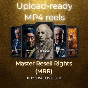 1100 AI Avatar Short Videos Bundle | Faceless Reels for TikTok, Instagram & YouTube | PLR/MRR