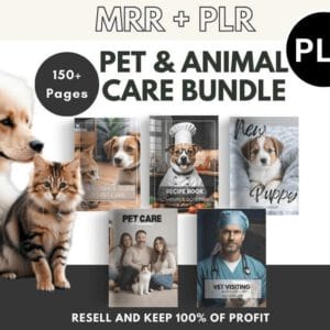 Pet Care Planner Bundle – Complete Organizer Pack (PLR | MRR Digital Download)"