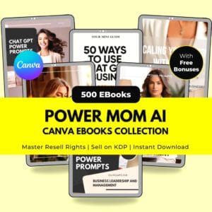 Mompreneur AI Success Bundle – Editable eBooks with Resell Rights