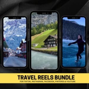 600+ Travel Reels Pack – Faceless Short Videos for TikTok, IG Reels & YouTube Shorts (MRR)