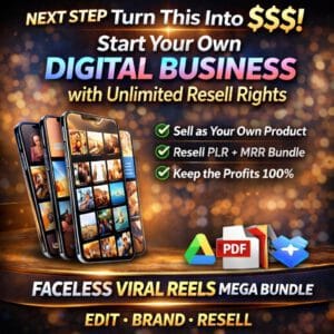 “250,000+ Ready-to-Use Viral Reels Bundle | PLR & MRR Rights | Faceless Content for Instagram, TikTok & YouTube Shorts | Instant Digital Download”