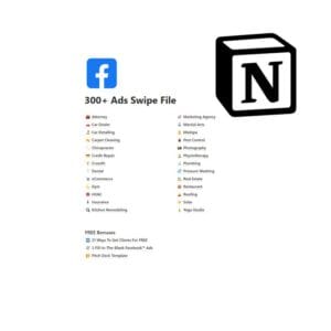 Complete 300+ Notion Templates Collection | SMMA, Marketing Systems, Lead Nurture & Operations | PLR/MRR