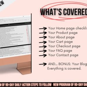 E-Commerce Success Checklist – Shopify Store & Online Selling Guide