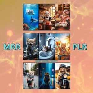 800+ AI Cat Reels Bundle | Viral Videos for TikTok & YouTube | PLR Included