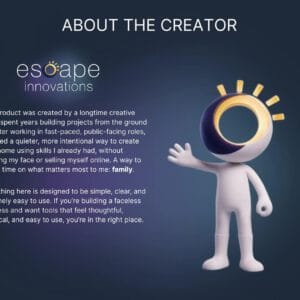 Link-in-Bio Sales Funnel Template for Systeme.io | Digital Products + Editable PLR