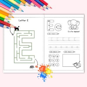 800+ Educational Worksheets for Kids – Printable Activity Pages Bundle