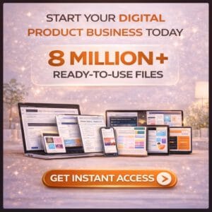 8M+ Creative & Productivity Digital Assets – Templates, Planners, AI Prompts, Notion
