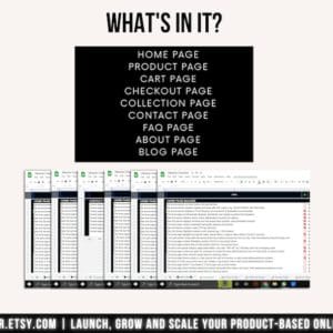 E-Commerce Success Checklist – Shopify Store & Online Selling Guide