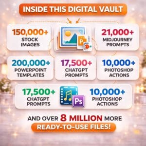 8M+ Creative & Productivity Digital Assets – Templates, Planners, AI Prompts, Notion