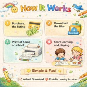 12,000+ Fun & Educational Worksheets – Coloring, Matching, Maze & Word Games