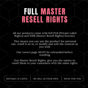 Master Resell Rights Passive Income eBook Bundle | PLR eBooks