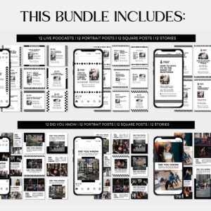 PLR MRR 1100+ Fitness Gym Digital Bundle