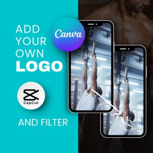 600+ Men’s Workout Reels – TikTok, Instagram, Faceless, MRR/PLR