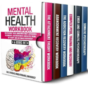 6-in-1 Mental Health Workbook | Attachment Theory & Abandonment Anxiety Guide